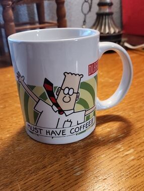 Dilbert & Dog Coffee Mug